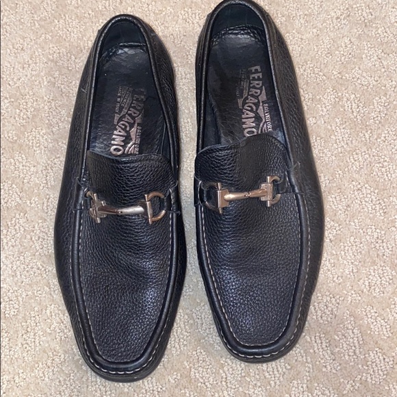 Ferragamo leather loafers main image 5